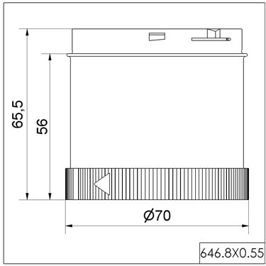 646.810.55 - Werma - AS-Interface-Modul, Negro