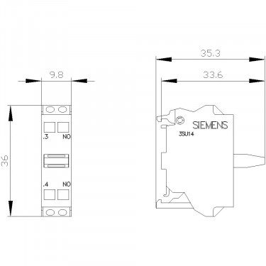 3SU1400-2AA10-3BA0 - Siemens