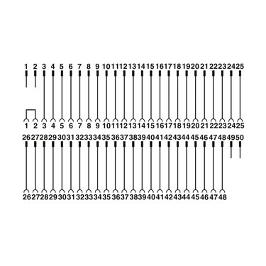 2294908 Phoenix Contact - Front adapters - FLKM 50-PA-S400(3-48)