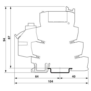 2295554 Phoenix Contact - System connection - PLC-V8/FLK14/OUT