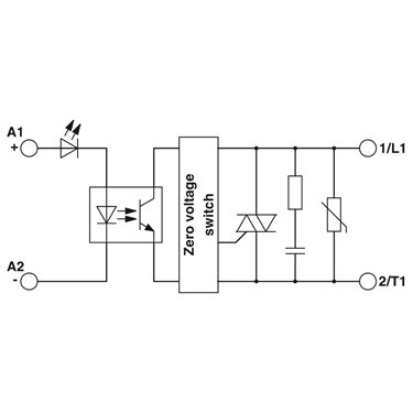 2297170 Phoenix Contact - Solid-state contactor - ELR 1- 24DC/600AC-50