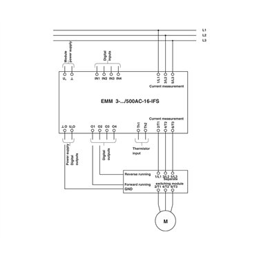 2297536 Phoenix Contact - Motor management - EMM 3-230AC/500AC-16-IFS