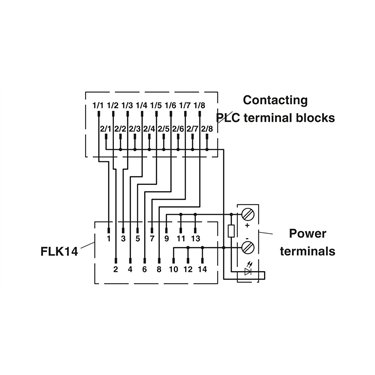 2299660 Phoenix Contact - System connection - PLC-V8L/FLK14/OUT