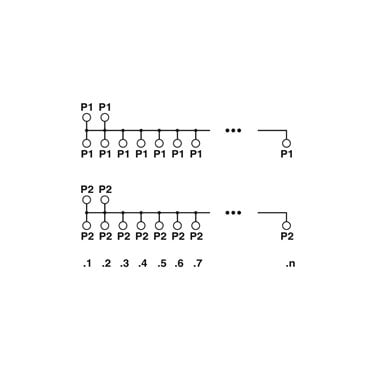 2302353 Phoenix Contact - Potential distributors - UMK- PVB 2/16/ZFKDS