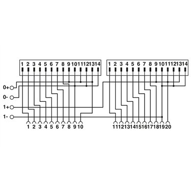 2302861 Phoenix Contact - Front adapters - FLKM 14-PA-AB/1756/EXTC