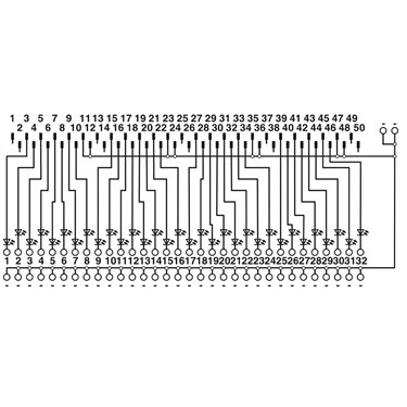 2304856 Phoenix Contact - Passive module - FLKM 50/32M/IN/LA/DV