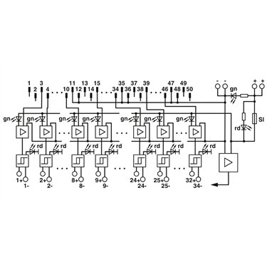 2305046 Phoenix Contact - Active module - UM-32 NAM/I/M/DV