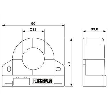 2308043 Phoenix Contact - Universal current transducer - MCR-SL-CUC-300-I