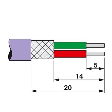 2313708 Phoenix Contact - D-SUB bus connector - SUBCON-PLUS-PROFIB/90/PG/SC