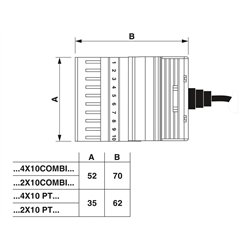 2316307 Phoenix Contact - Device coupler - FB-6SP