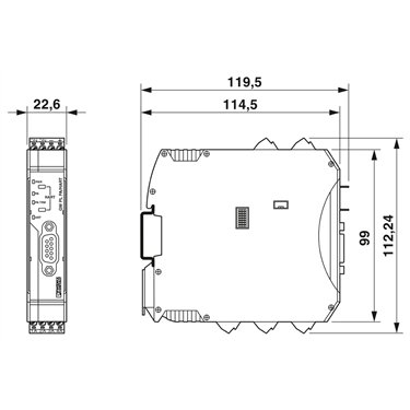 2316362 Phoenix Contact - Protocol converter - GW PL DP/HART