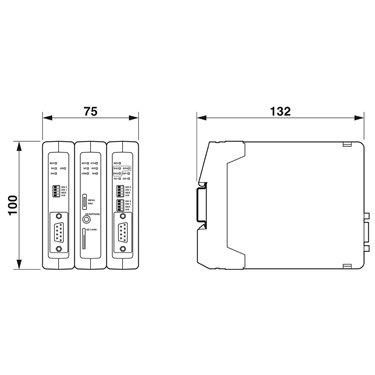 2316370 Phoenix Contact - Converter - FB-HSB-DP/PA