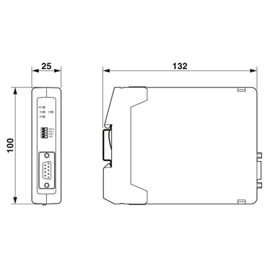 2316374 Phoenix Contact - Repeater - FB-DP-RPTR/SC