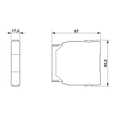 2316394 Phoenix Contact - Power module - AXL P FBPS 28DC/0.5A