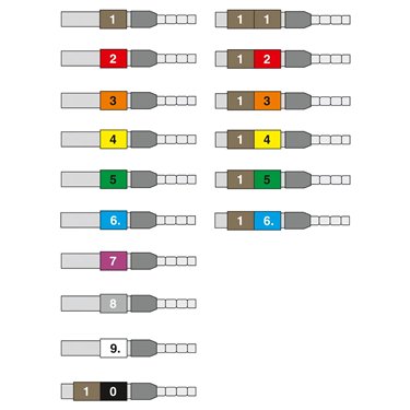 2318211 Phoenix Contact - Cable - CABLE-FLK16/OE/0,14/10,0M