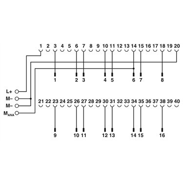 2318240 Phoenix Contact - Front adapters - FLKM 16-PA- 332-5HF/I/MINI-MCR