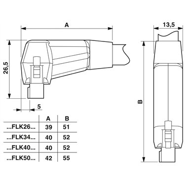 2318871 Phoenix Contact - Cable - VIP-CAB-FLK50/0,14/1,0M