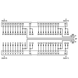 2321208 Phoenix Contact - Cable - CABLE-FCN40/4X14/ 3,0M/S7-OUT