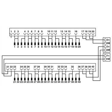 2321952 Phoenix Contact - Front adapters - FLKM 50-PA/DO326/S7-300