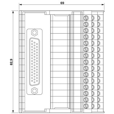 2322388 Phoenix Contact - Interface module - VIP-3/SC/HD44SUB/M