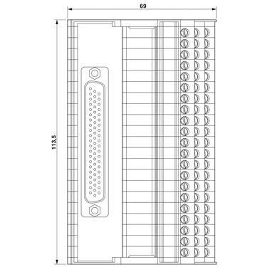 2322391 Phoenix Contact - Interface module - VIP-3/SC/HD62SUB/M