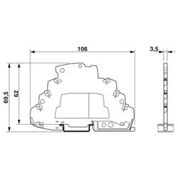 2403115 Phoenix Contact - Extension module - AXC F XT ETH 1TX