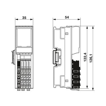 2688310 Phoenix Contact - I/O module - AXL F DI16/1 1H
