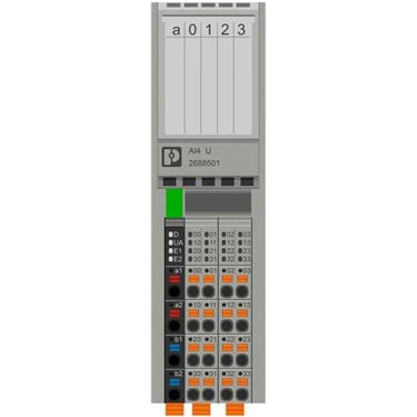 2688501 Phoenix Contact - I/O module - AXL F AI4 U 1H