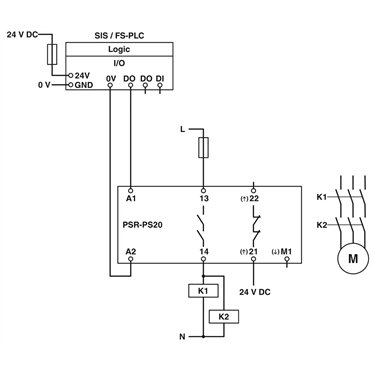 2700356 Phoenix Contact - Coupling relay - PSR-PS20-1NO-1NC-24DC-SC