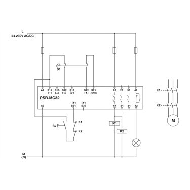2700525 Phoenix Contact - Safety relays - PSR-MC32-3NO-1NC-24-230UC-SP