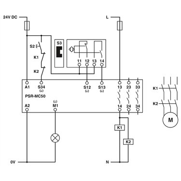 2700553 Phoenix Contact - Safety relays - PSR-MC50-3NO-1DO-24DC-SC