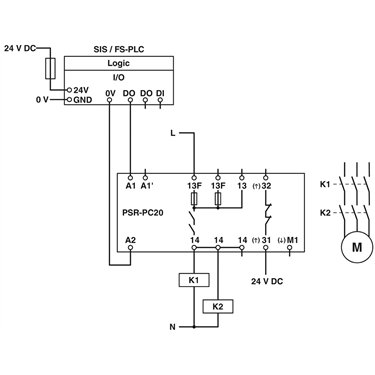 2700577 Phoenix Contact - Coupling relay - PSR-PC20-1NO-1NC-24DC-SC