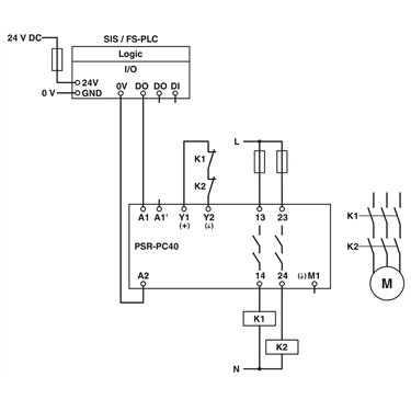 2700588 Phoenix Contact - Coupling relay - PSR-PC40-2NO-1DO-24DC-SC