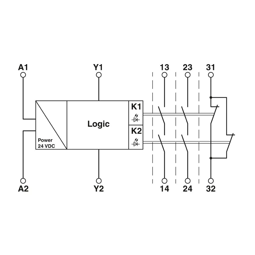 2700606 Phoenix Contact - Safety module - IB IL 24 LPSDO 8 V2-PAC