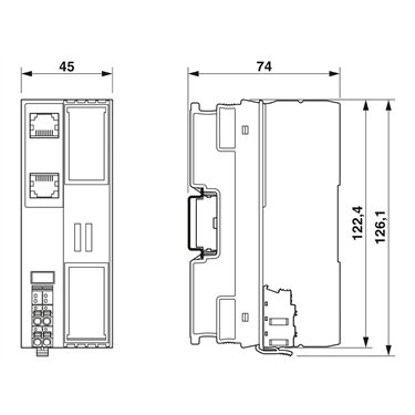 2700988 Phoenix Contact - Controller - AXC 1050
