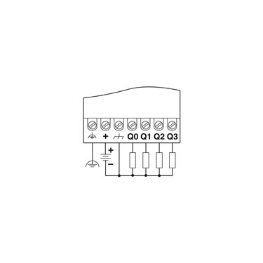 2701072 Phoenix Contact - I/O extension module - NLC-IO-06I-04QTP-01A