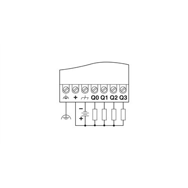 2701085 Phoenix Contact - I/O extension module - NLC-IO-06I-04QTN-01A