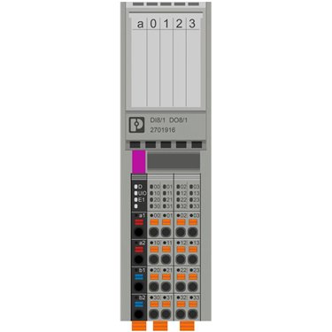 2701916 Phoenix Contact - I/O module - AXL F DI8/1 DO8/1 1H