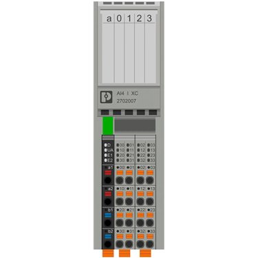 2702007 Phoenix Contact - I/O module - AXL F AI4 I XC 1H