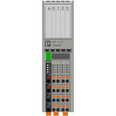 2702008 Phoenix Contact - I/O module - AXL F AI4 U XC 1H