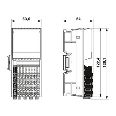 2702171 Phoenix Contact - Safety module - AXL F LPSDO8/3 1F