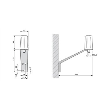 2702273 Phoenix Contact - Antenna - TC ANT MOBILE WALL 5M