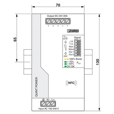 2702635 Phoenix Contact - Bus coupler - IL CO BK-XC-PAC