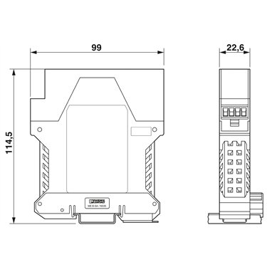 2702879 Phoenix Contact - Protocol converter - GW PL HART4-R-BUS