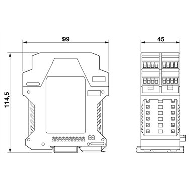 2702880 Phoenix Contact - Protocol converter - GW PL HART8-R-BUS