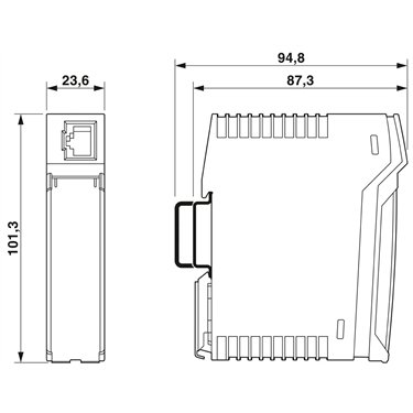 2703021 Phoenix Contact - Patch panels - PP-RJ-SC-F