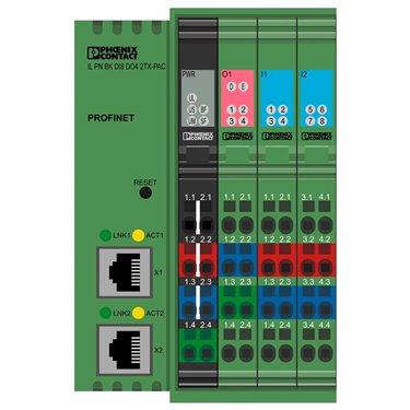 2703994 Phoenix Contact - Bus coupler - IL PN BK DI8 DO4 2TX-PAC