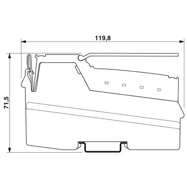 2703994 Phoenix Contact - Bus coupler - IL PN BK DI8 DO4 2TX-PAC