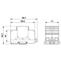 2708892 Phoenix Contact - FO converters - PSI-MOS-PROFIB/FO1300 T