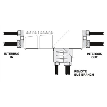 2731597 Phoenix Contact - Bus coupler - IBS RL 24 BK RB-LK-LK-2MBD